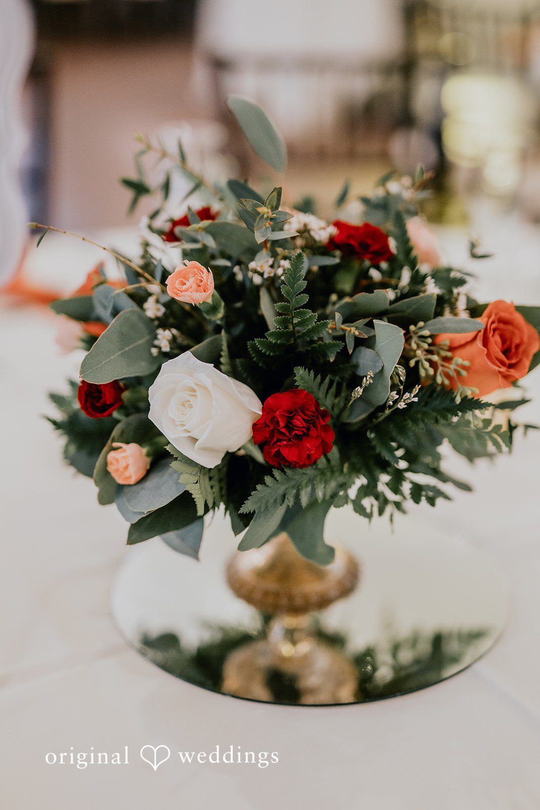 The beautiful flower at San Ramon Waters wedding