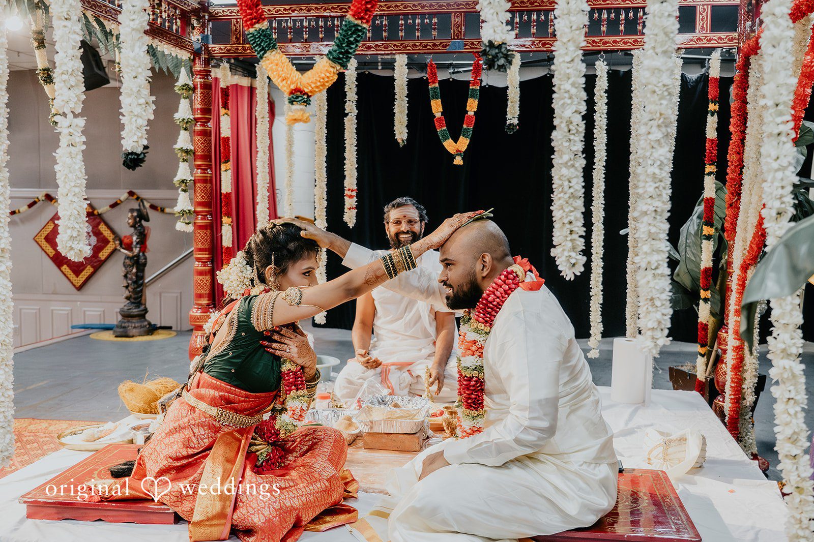 Baltimore Wedding Photography at Sri Siva Vishnu Temple | Manisha & Priyatham -