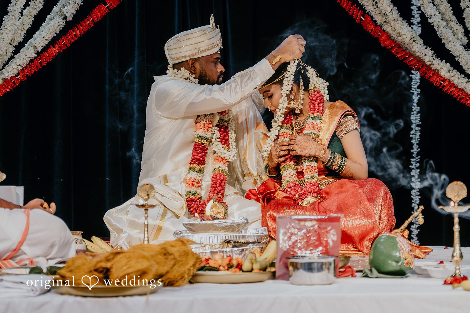 Baltimore Wedding Photography at Sri Siva Vishnu Temple | Manisha & Priyatham -