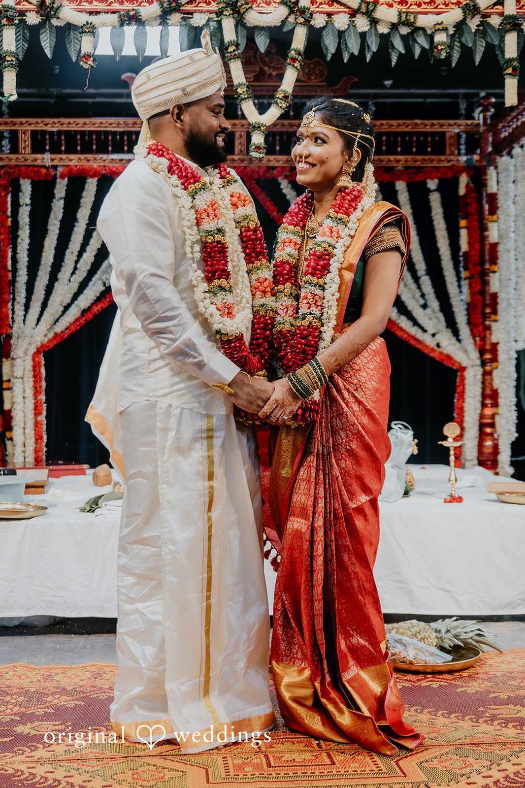 Baltimore Wedding Photography at Sri Siva Vishnu Temple | Manisha & Priyatham -