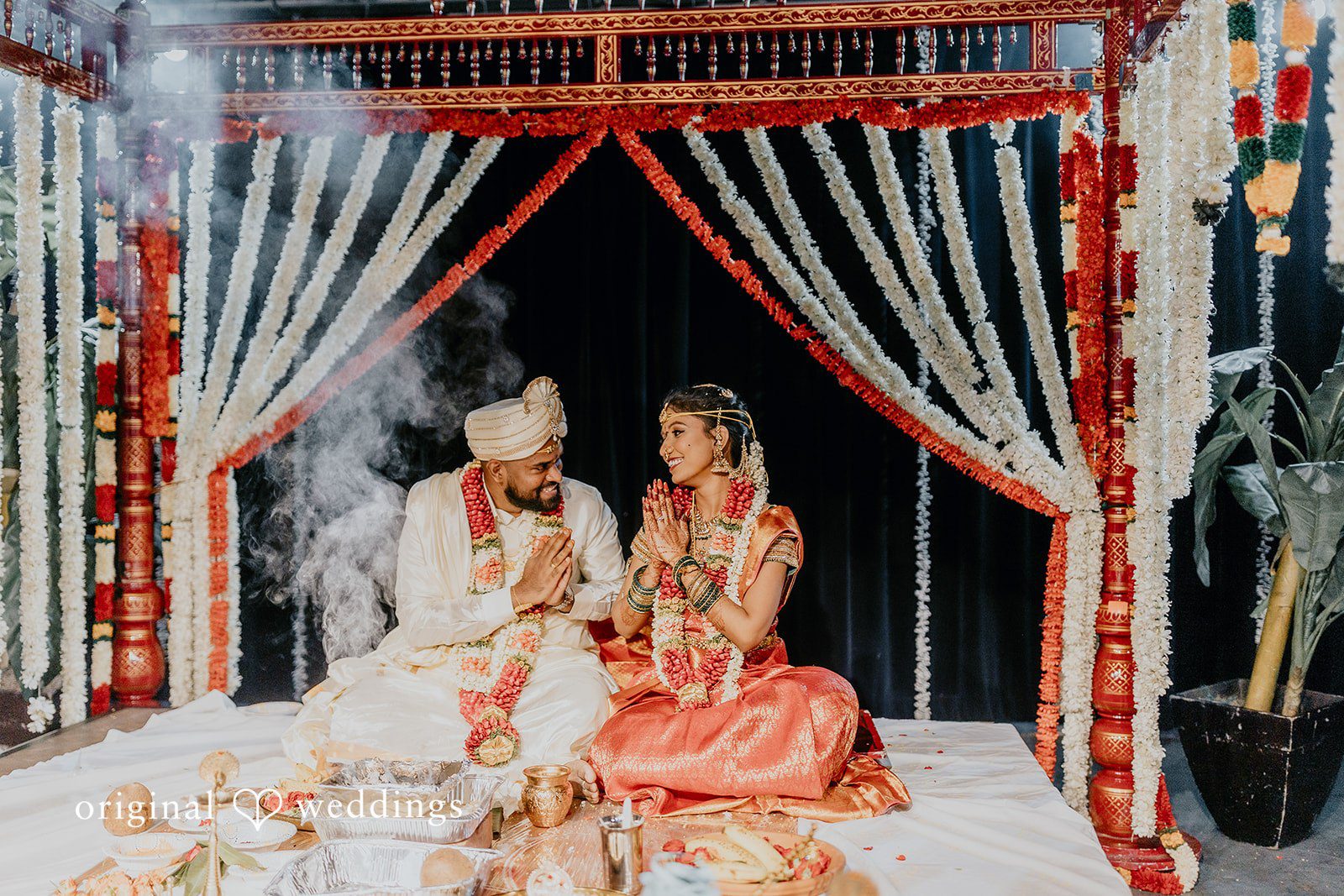 Baltimore Wedding Photography at Sri Siva Vishnu Temple | Manisha & Priyatham -