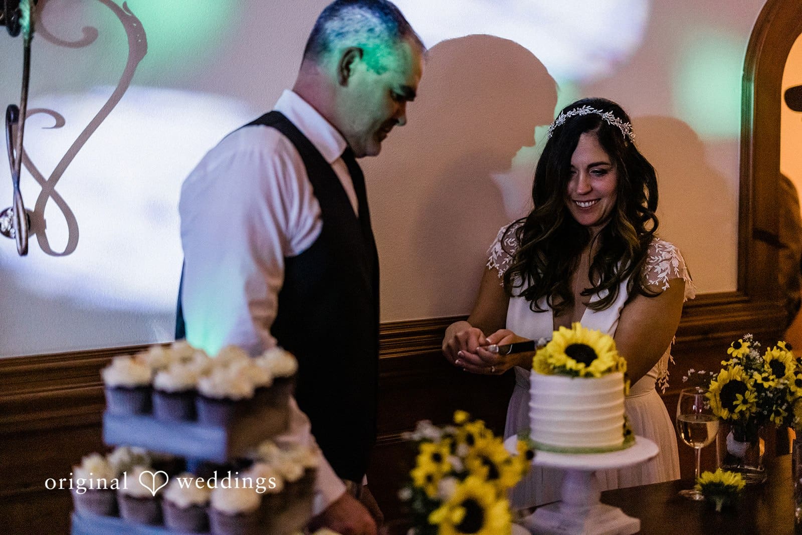 Cake cutting ceremony