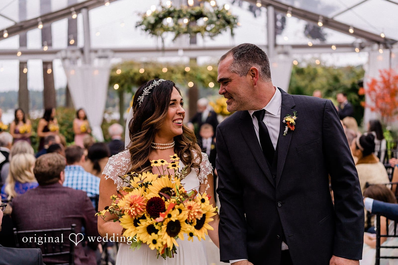 Romantic picture of couple looking at each other