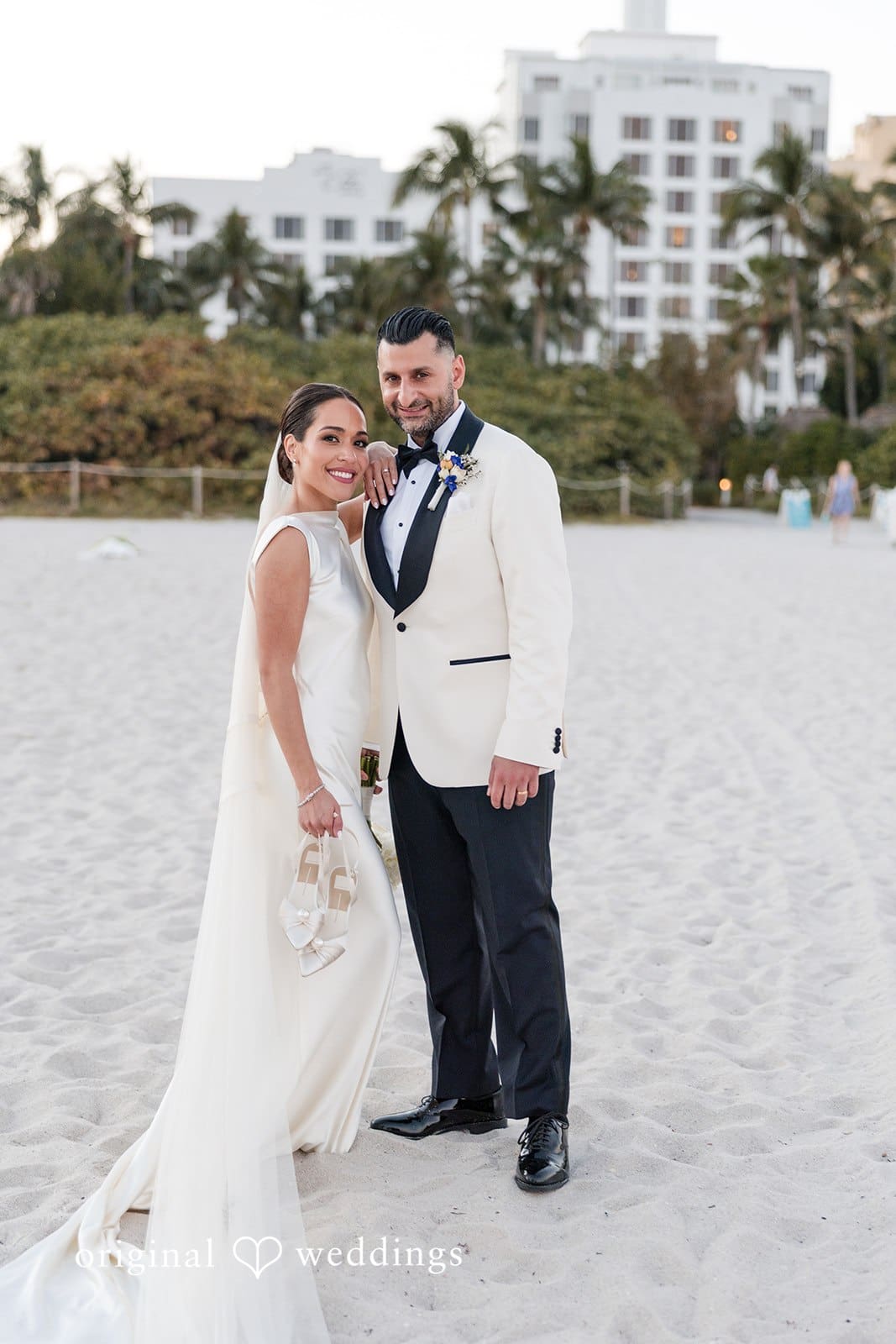 Romantic close-up of couple at The Palms Hotel & Spa