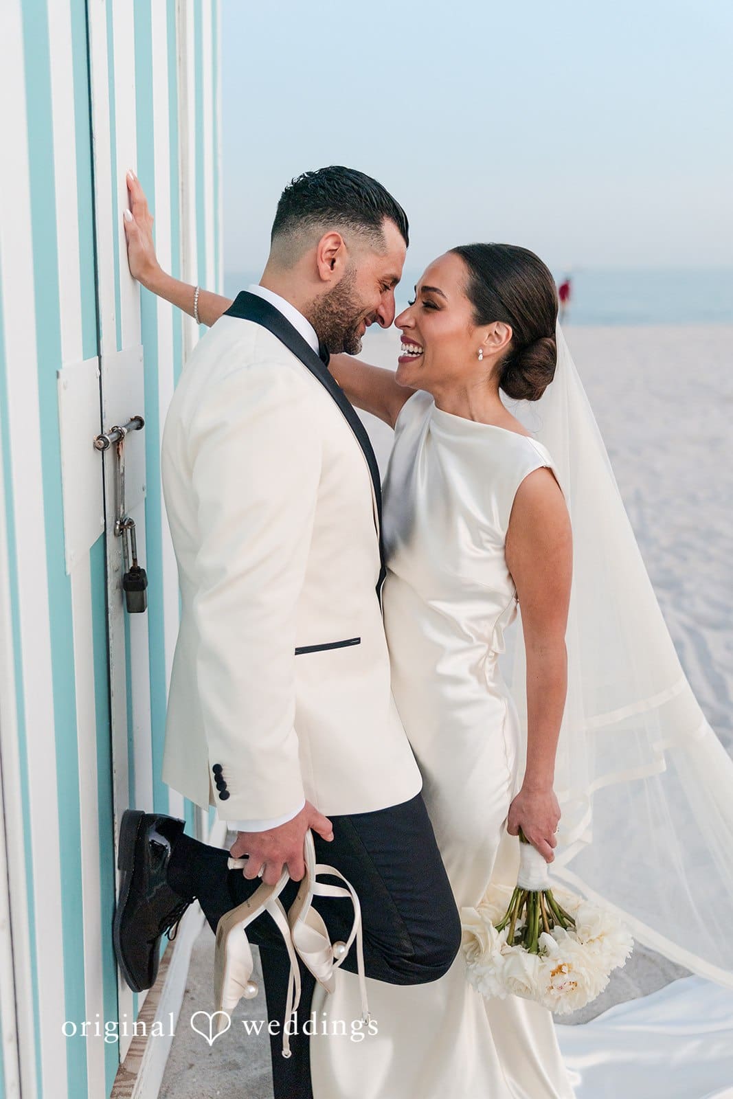 Stunning closeup picture of couple at The Palms Hotel & Spa