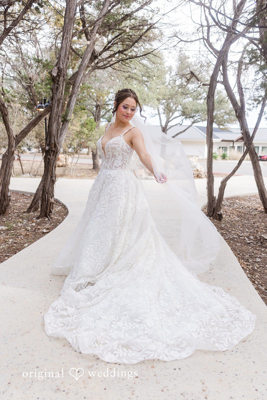 A stunning portrait of the bride at The Videre Estate