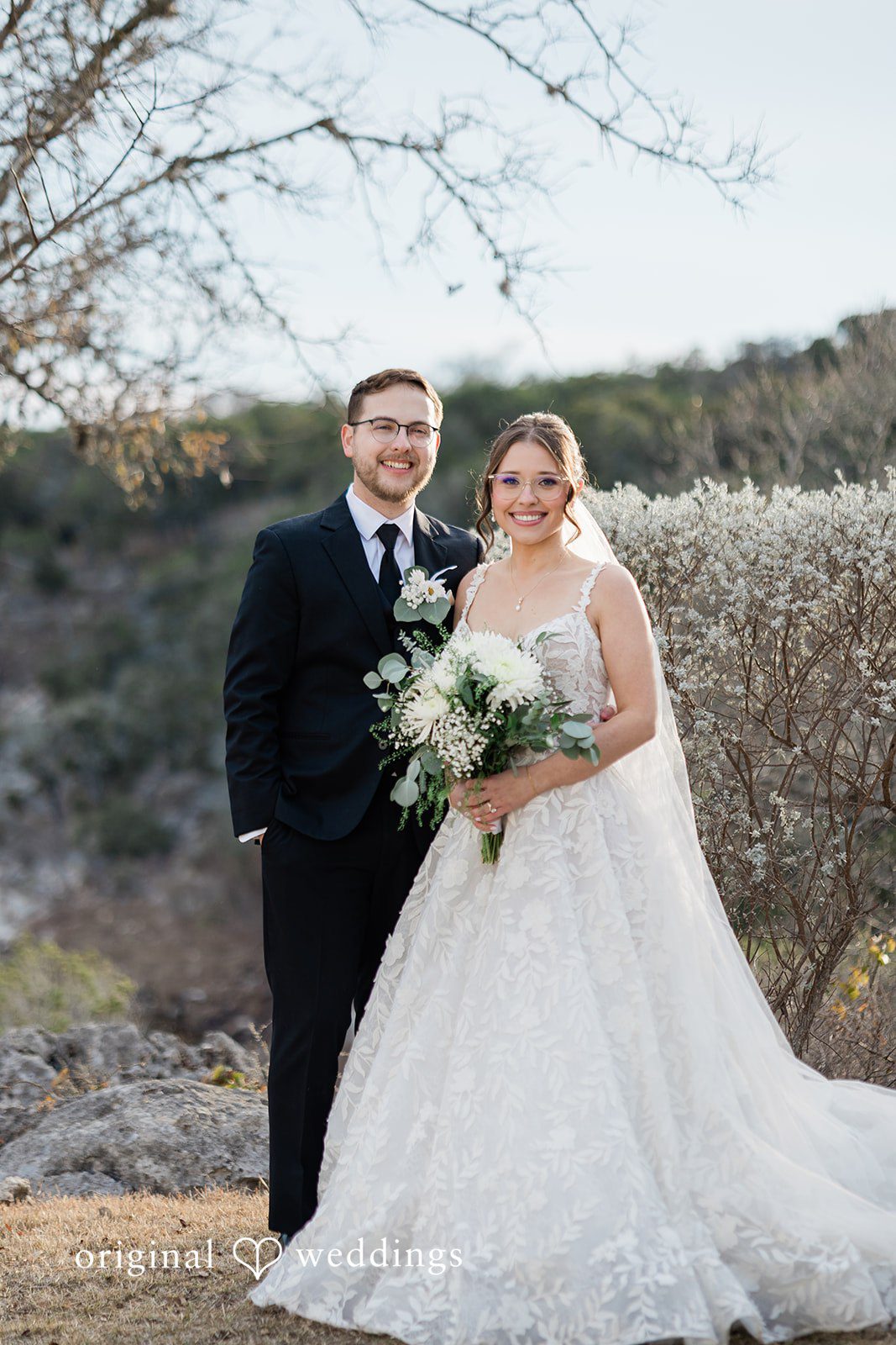 A stunning portrait of the couple at The Videre Estate
