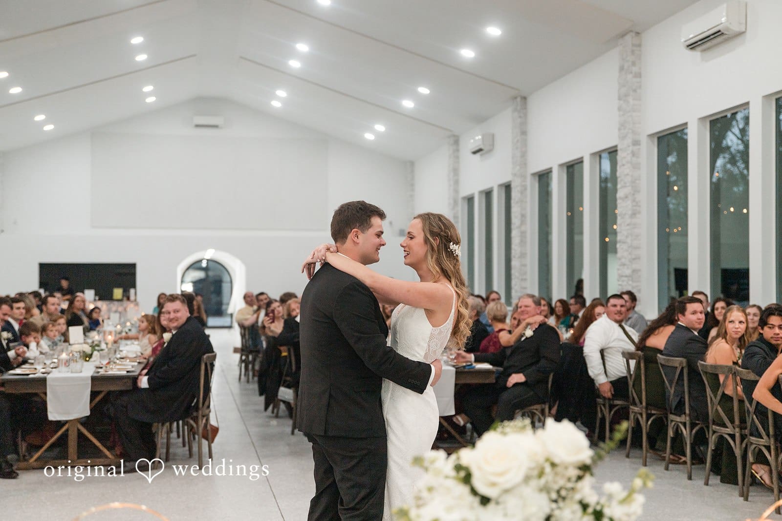 Brianne + Luke Romantic dance of bride and groom