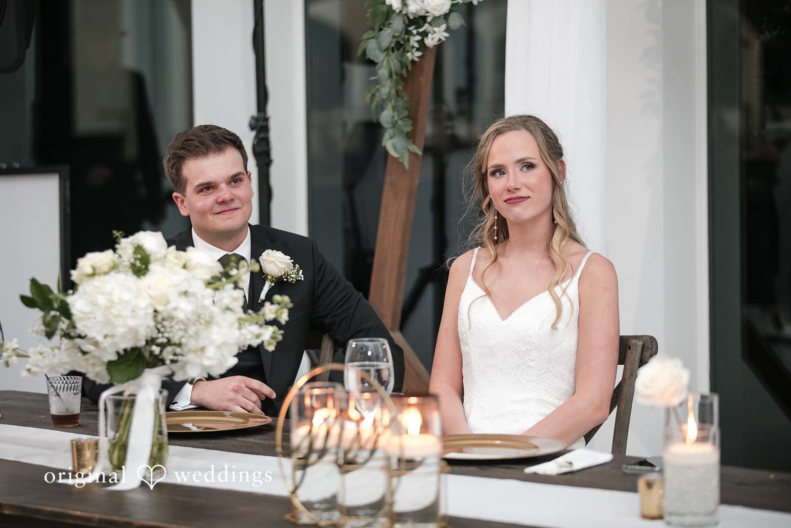 Brianne + Luke Newlyweds enjoying moment photographed by Orlando Wedding Photographers at The Whitewood Ranch