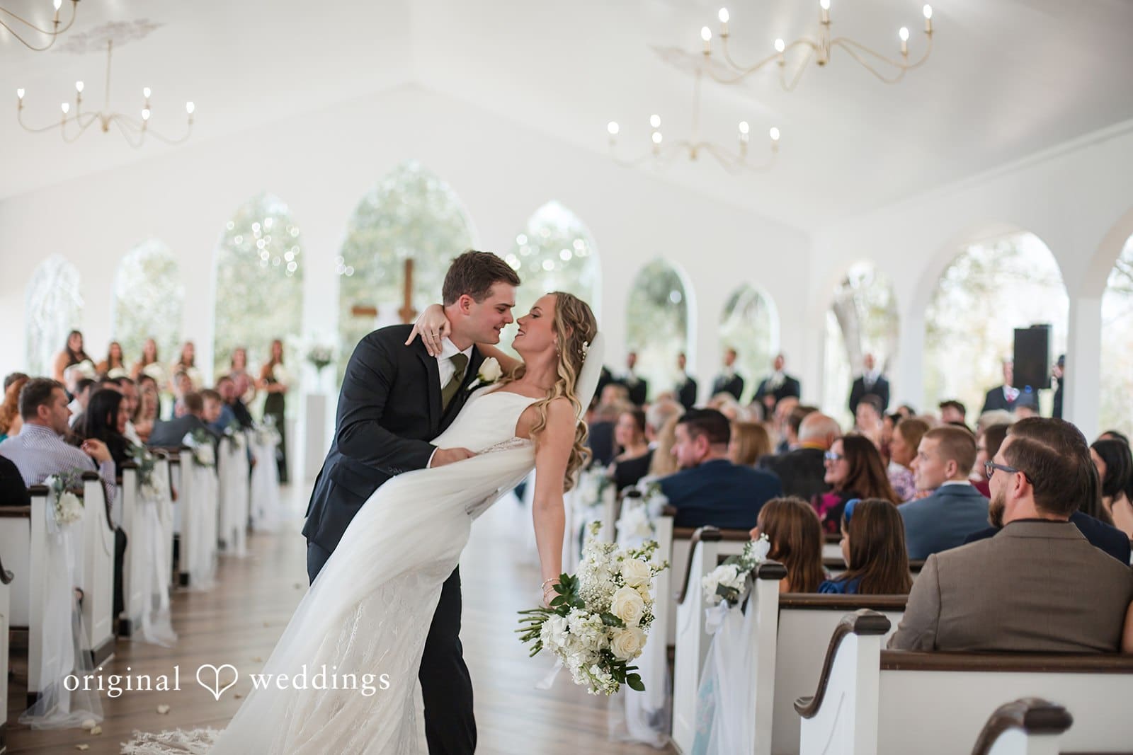Brianne + Luke Romantic dance of bride and groom at The Whitewood Ranch, photographed by Orlando Wedding Photographers from Original Weddings