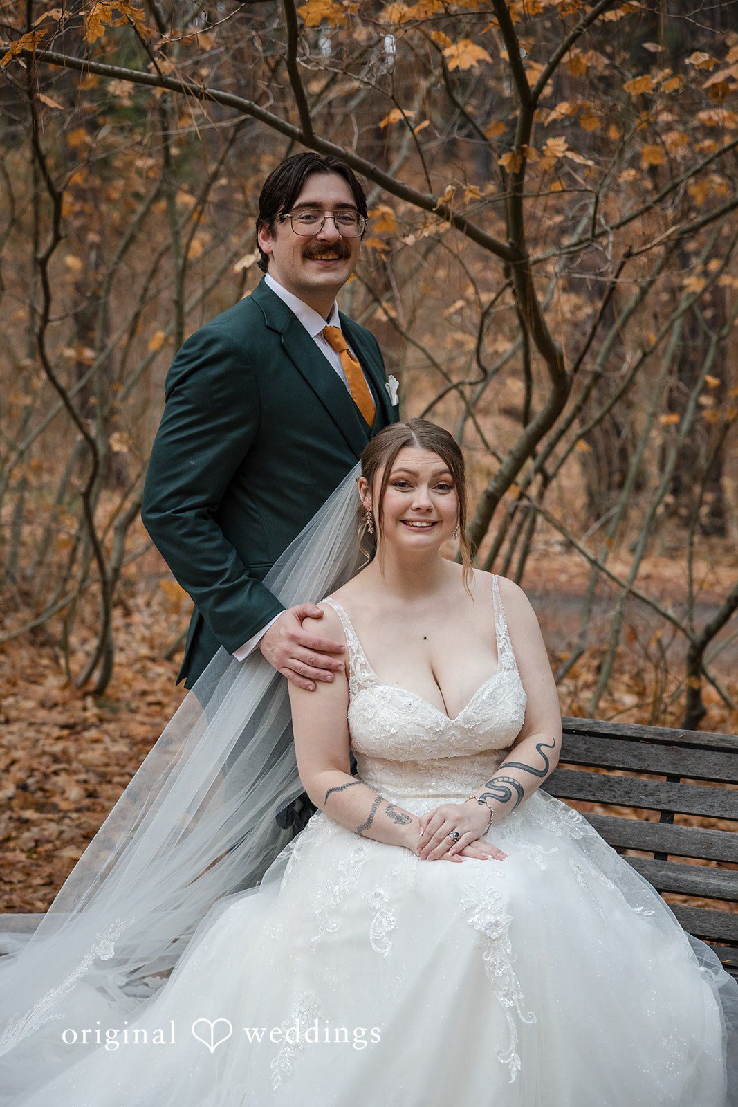 A beautiful portrait of the couple at Tierra Retreat Center