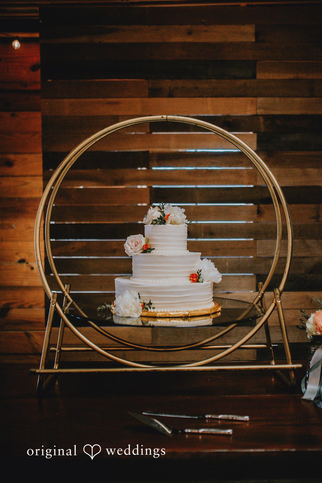 This wedding cake display was photographed by an Atlanta Wedding Photographer with clean composition by an Atlanta Wedding Photographer.