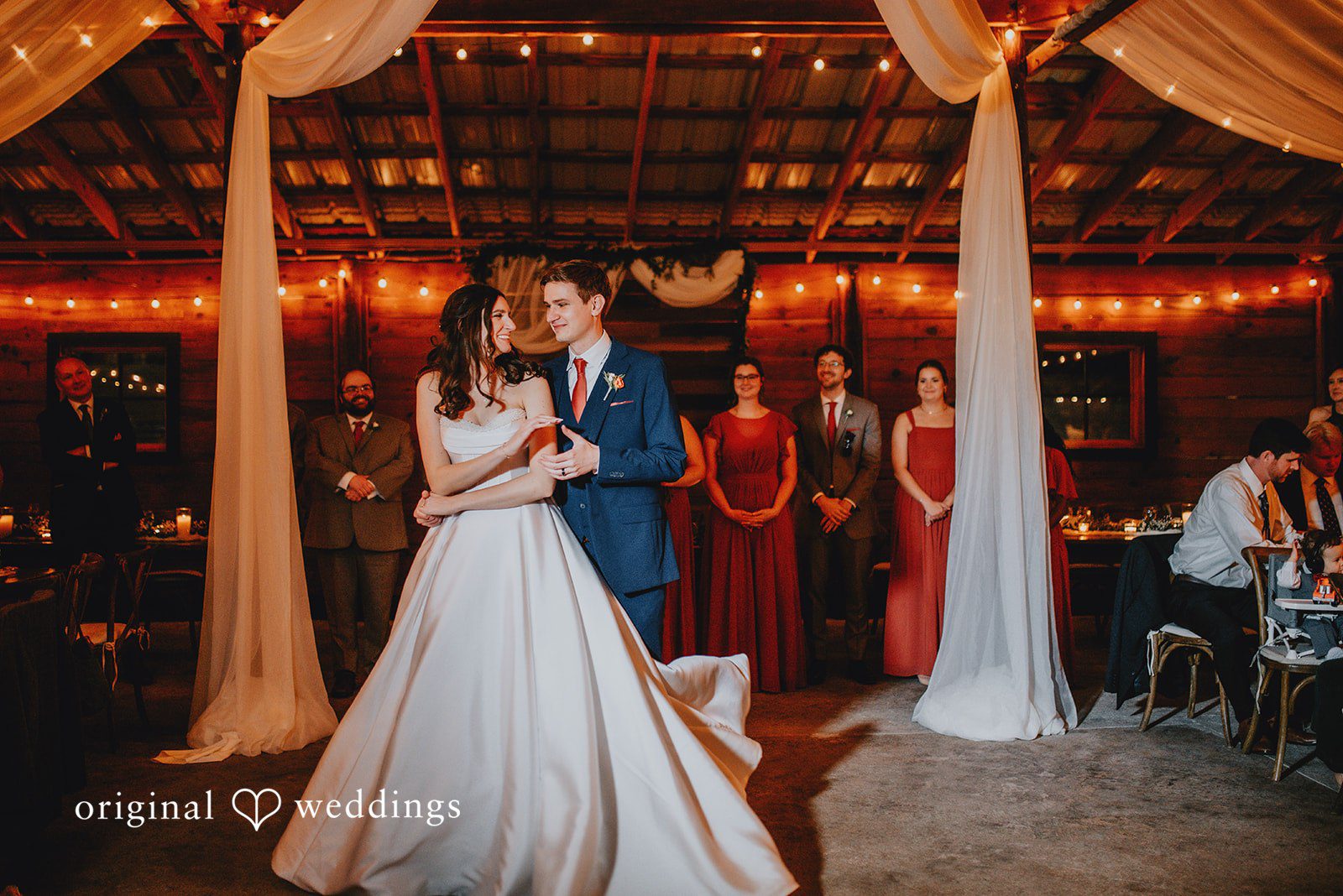 This final evening portrait was photographed by an Atlanta Wedding Photographer to close the wedding story.