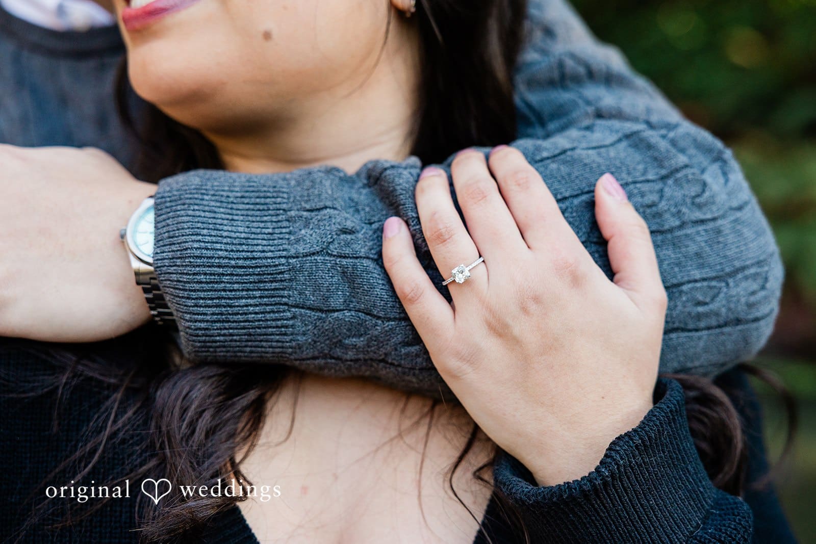 Stunning picture of engagement ring.