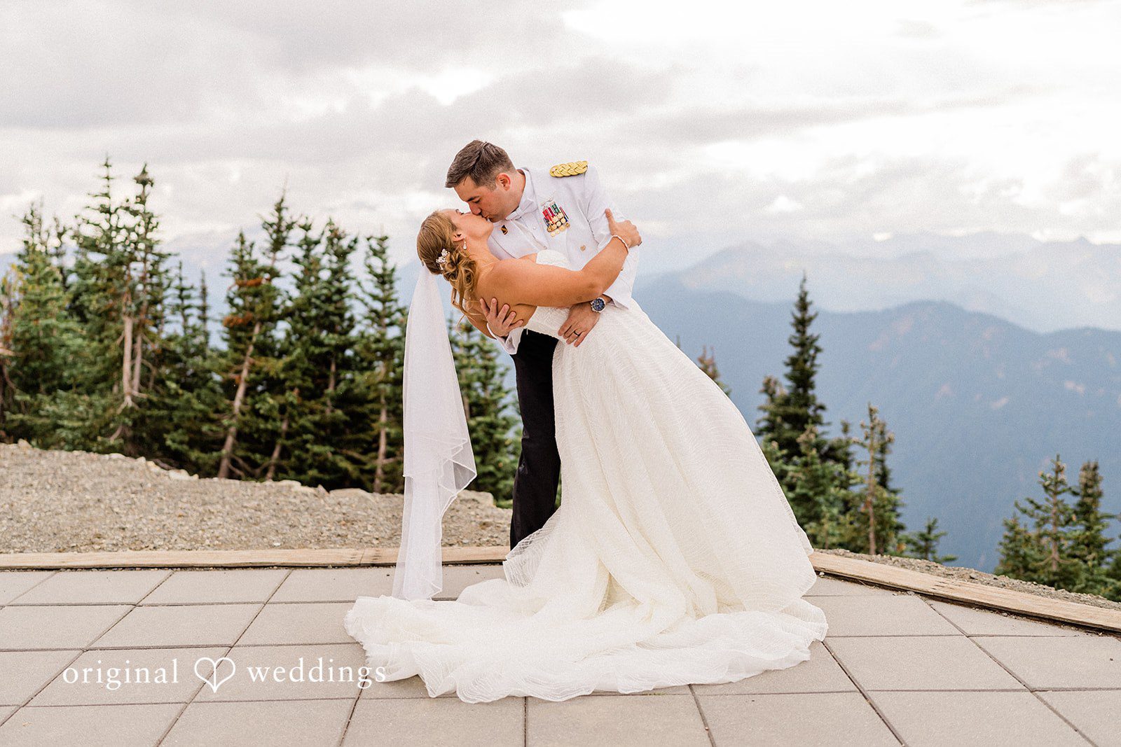 Kelly + Trevor Crystal Mountain Resort Wedding -