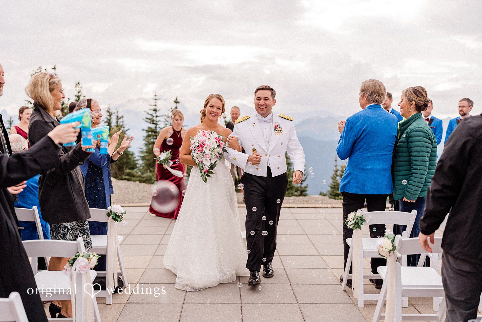 Kelly + Trevor Crystal Mountain Resort Wedding -