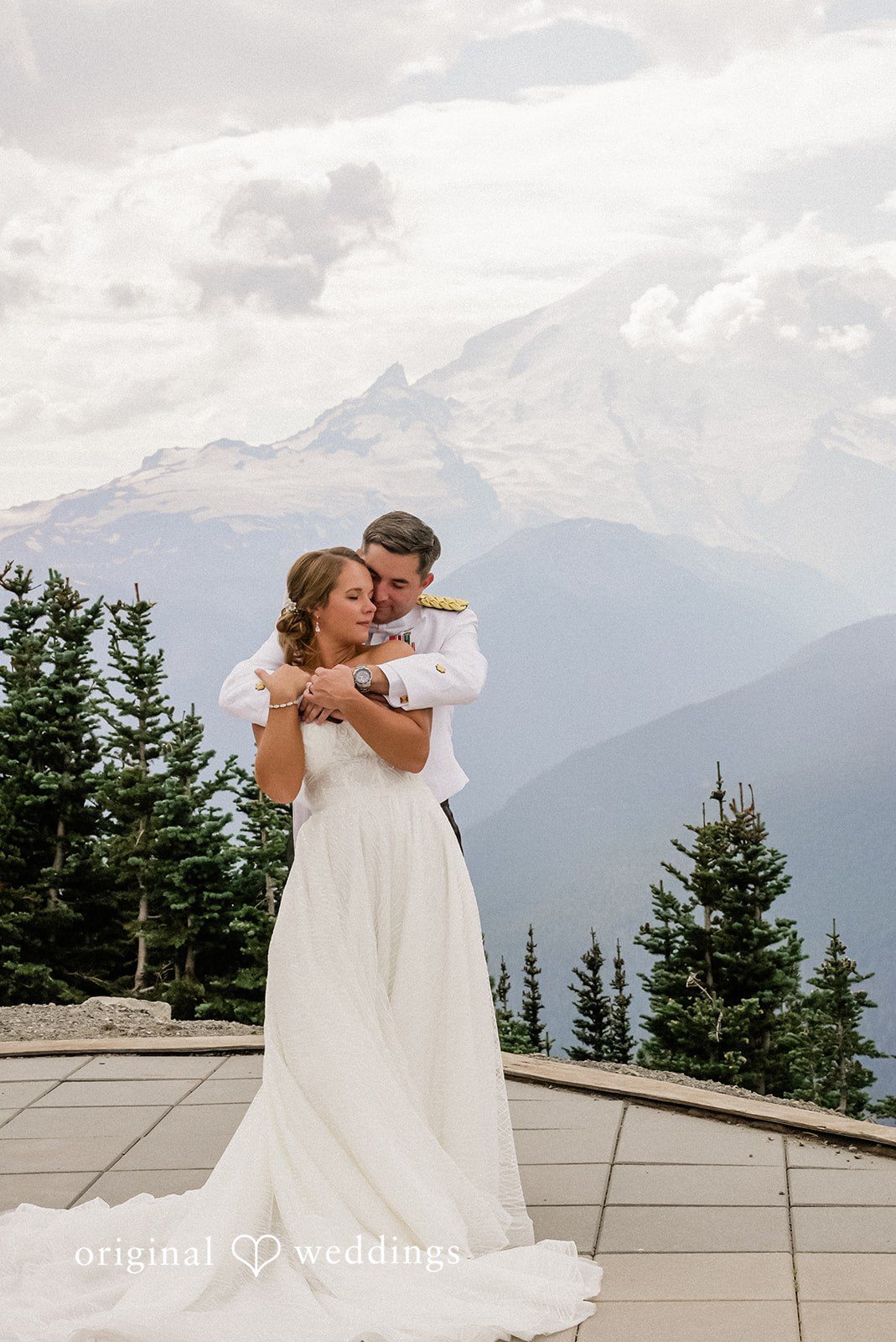 Kelly + Trevor Crystal Mountain Resort Wedding -