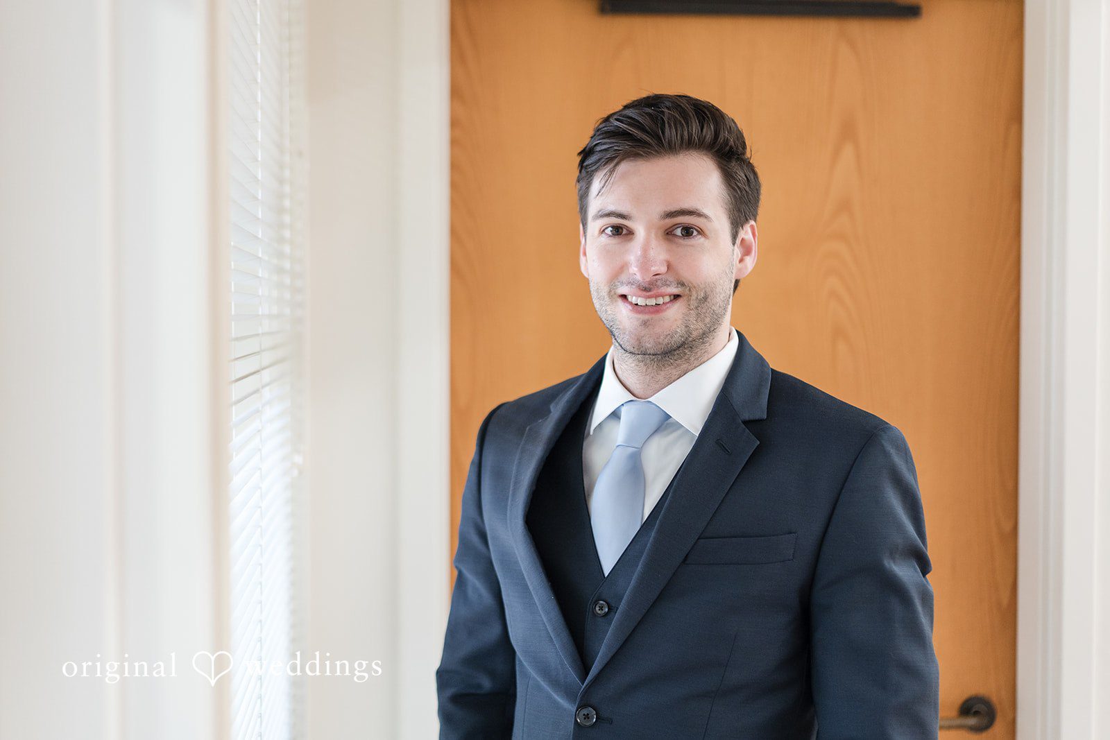 Kelsey + Jensen Stunning picture of groom