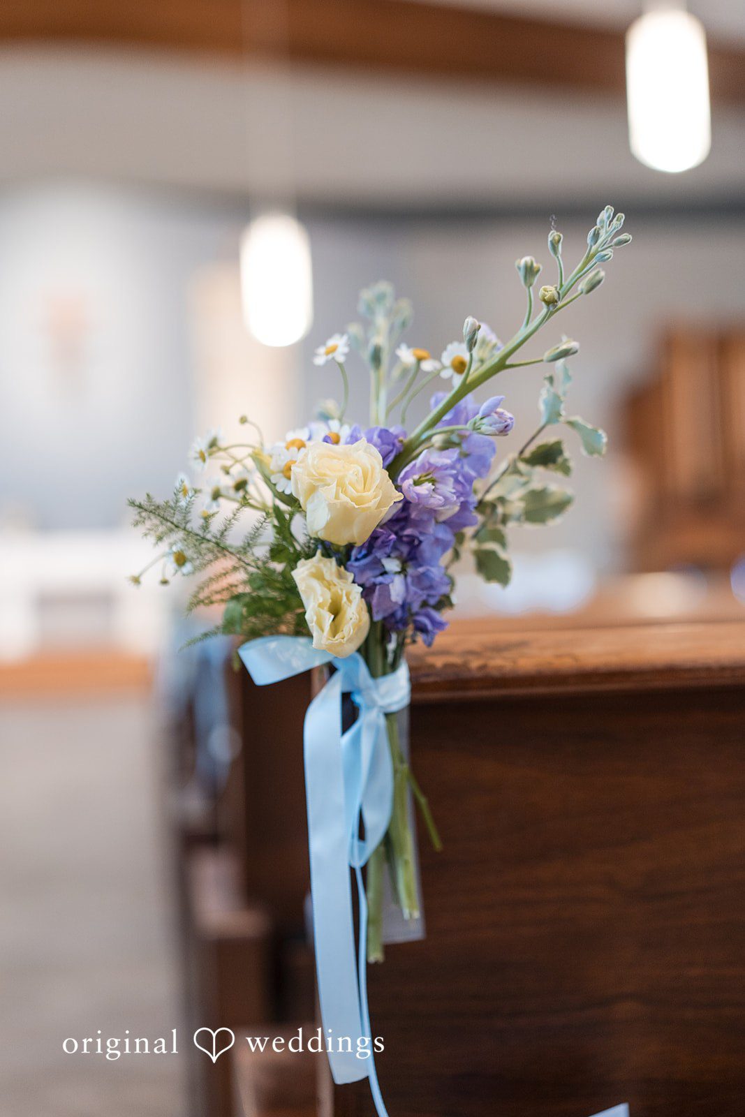 Kelsey + Jensen Romantic wedding detail highlighting flowers at Edmonds Waterfront Center