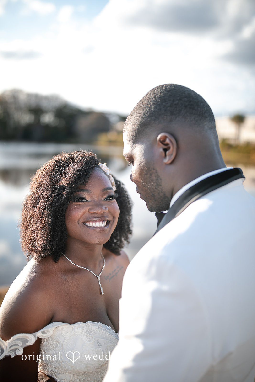 Whitchyna + Kevin Golden hour couple portrait at Imperial Design