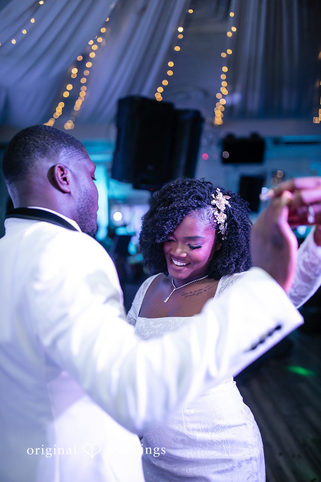 Whitchyna + Kevin Emotional dance of bride and groom at Imperial Design