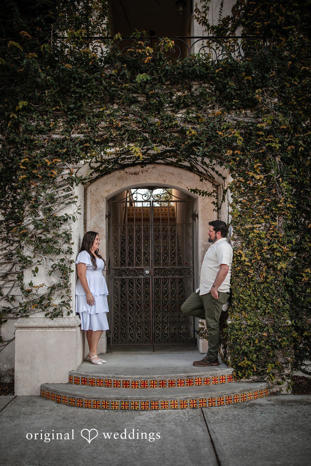 Our Orlando wedding photographers captured a stylish portrait of the couple
