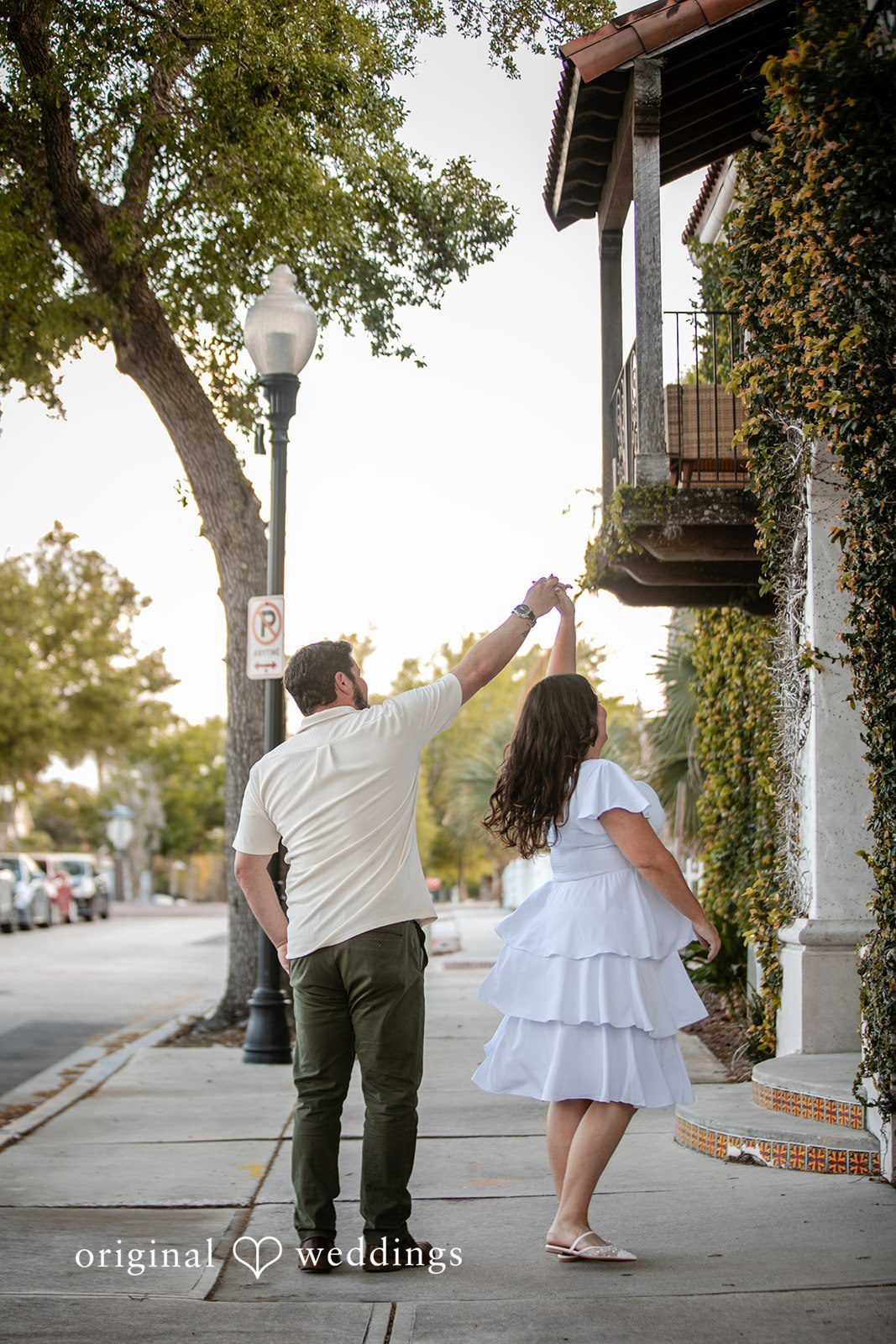 The couple’s fun time at Kraft Azalea Gardens