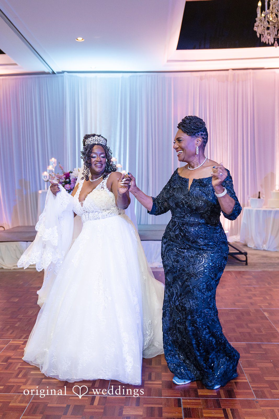 Kimberly + Phillip The bride dances beautifully with her mother at her wedding reception