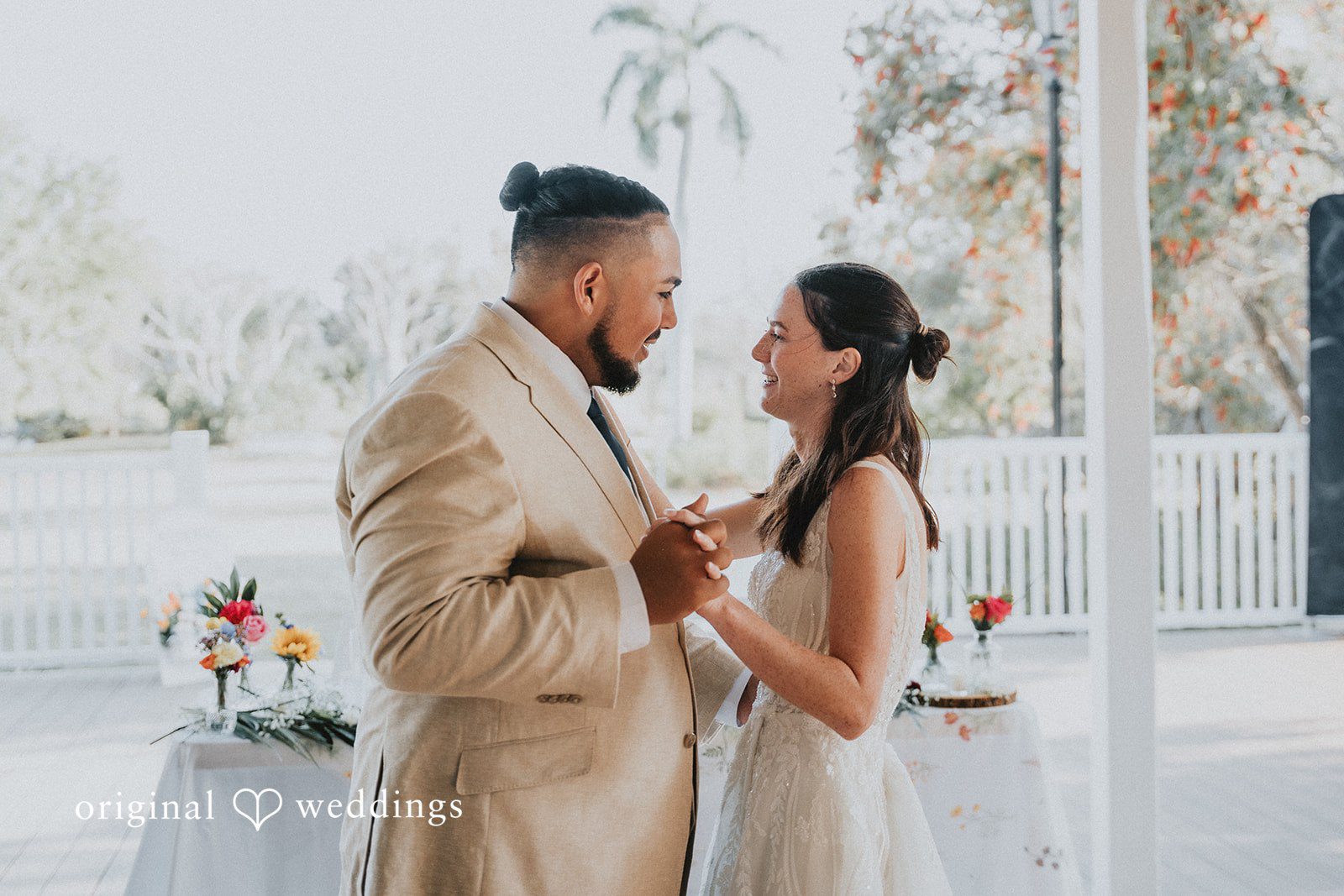 The couple shares a beautiful time together