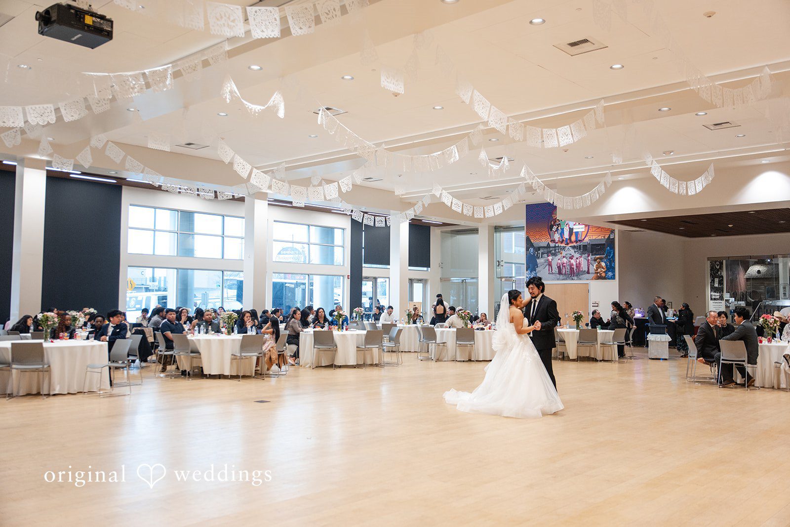 Beautiful picture of couple at dance floor