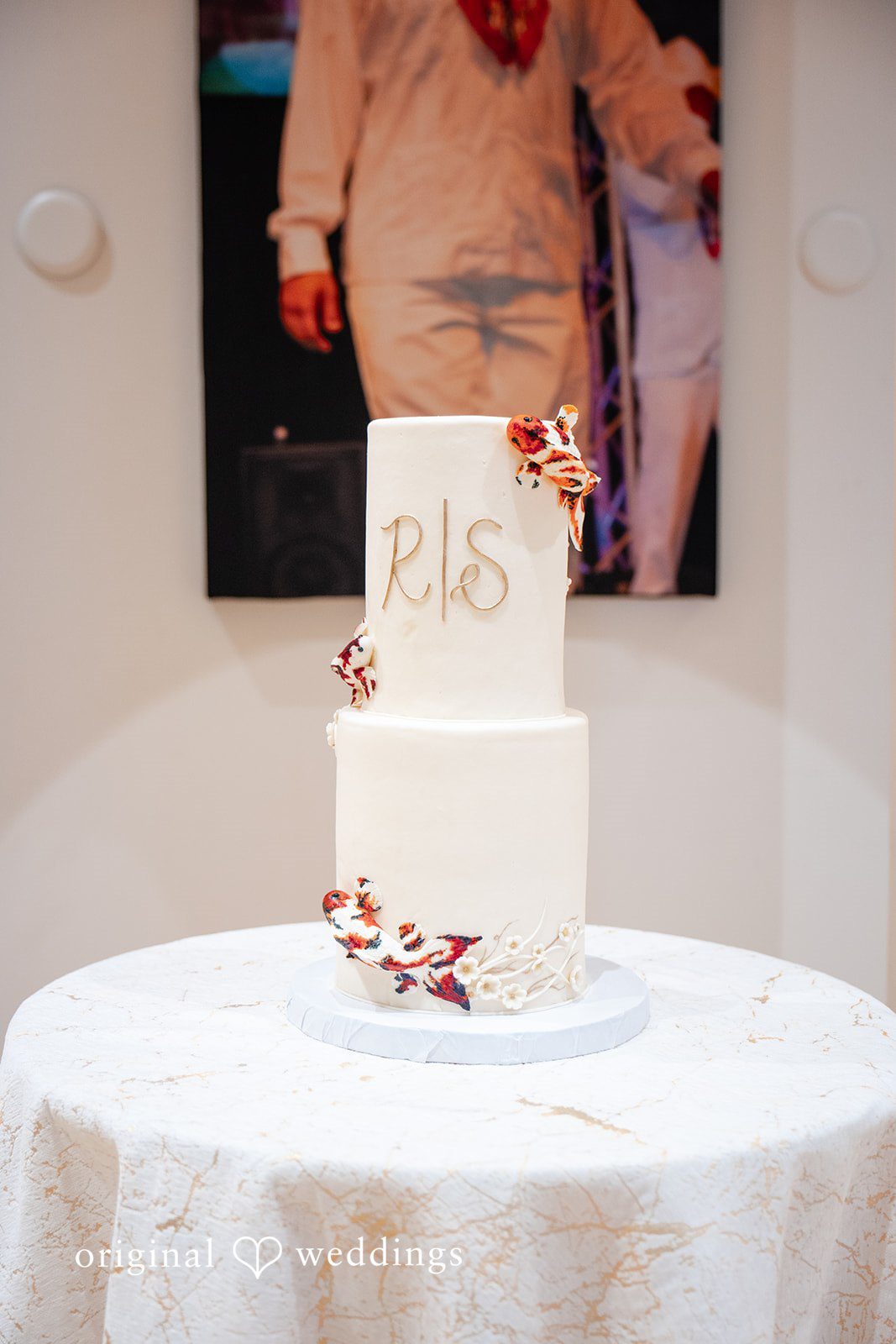 Beautiful picture of cake at Sea Mar Museum of Chicano/a/Latino/a Culture