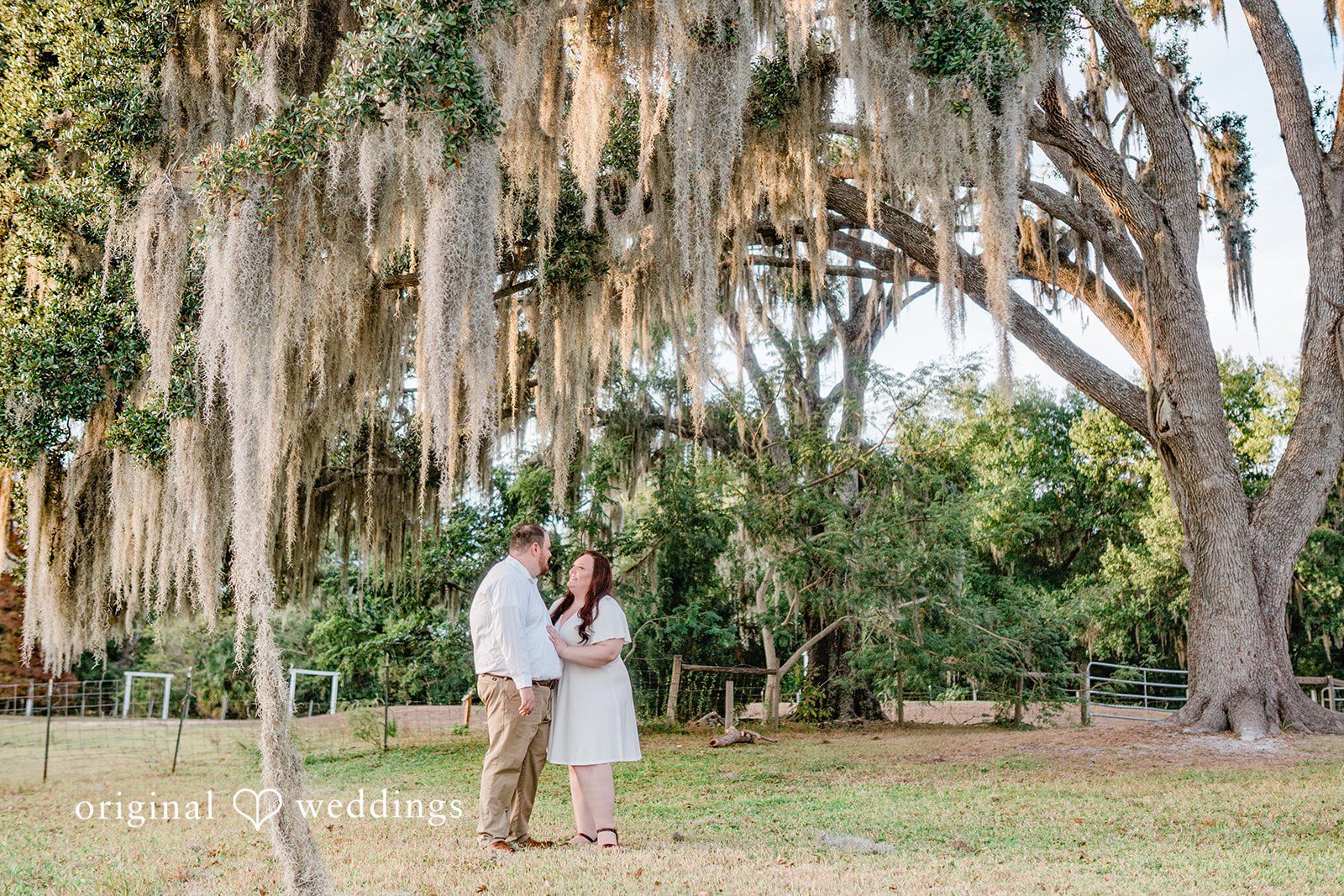 Couple looking lovingly into each other’s eyes
