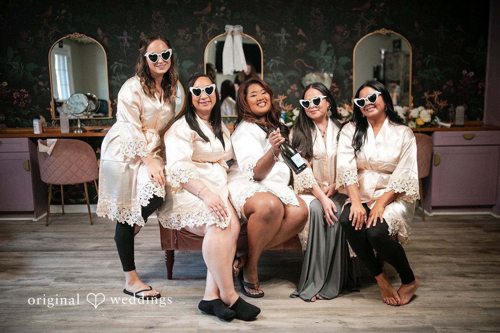 A portrait from the bridal shower