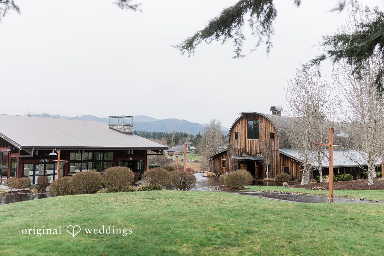 Seattle Wedding Photography by original weddings capturing the beautiful view of The Olson Mansion