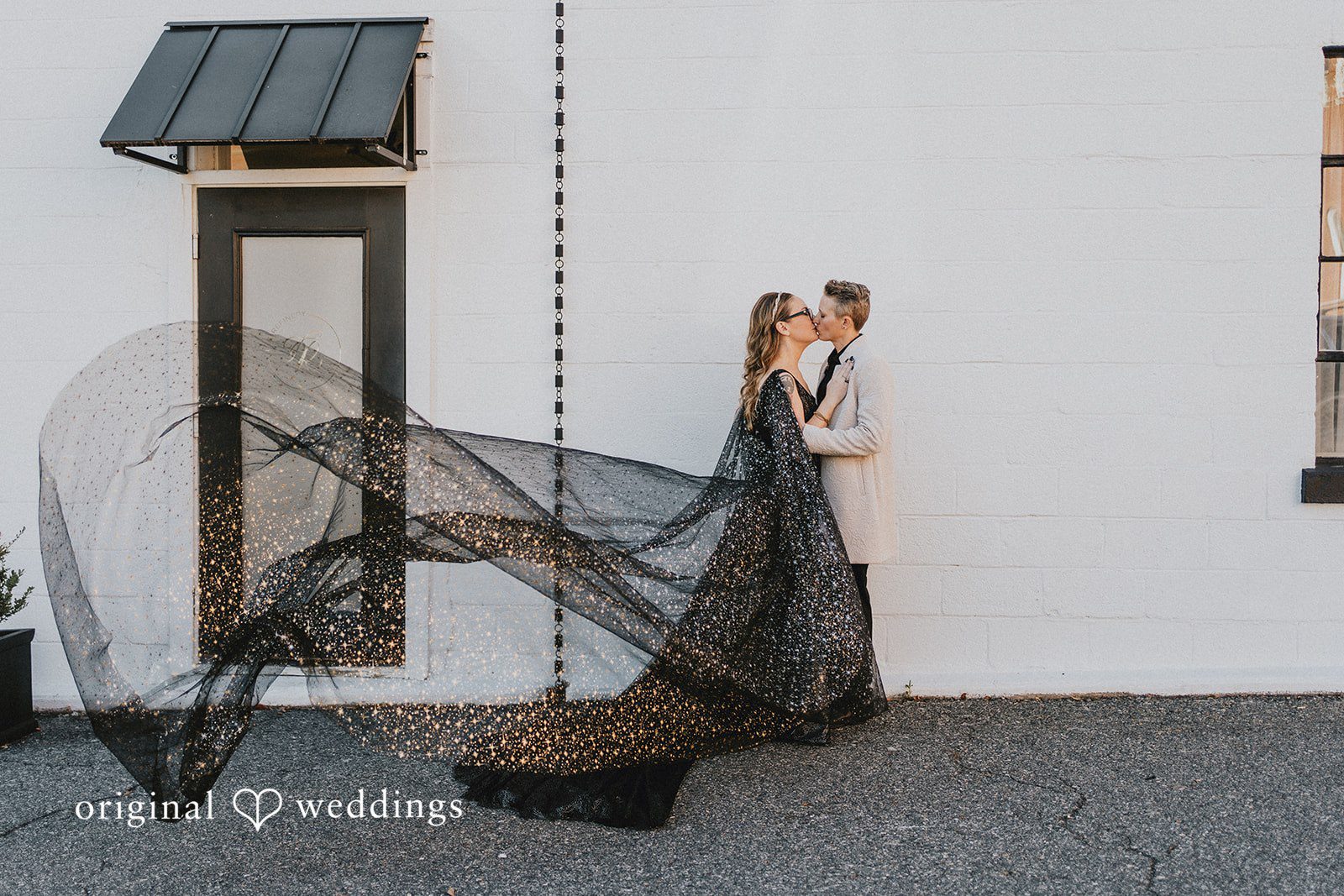 Dianna + Devin The couple shares a kiss