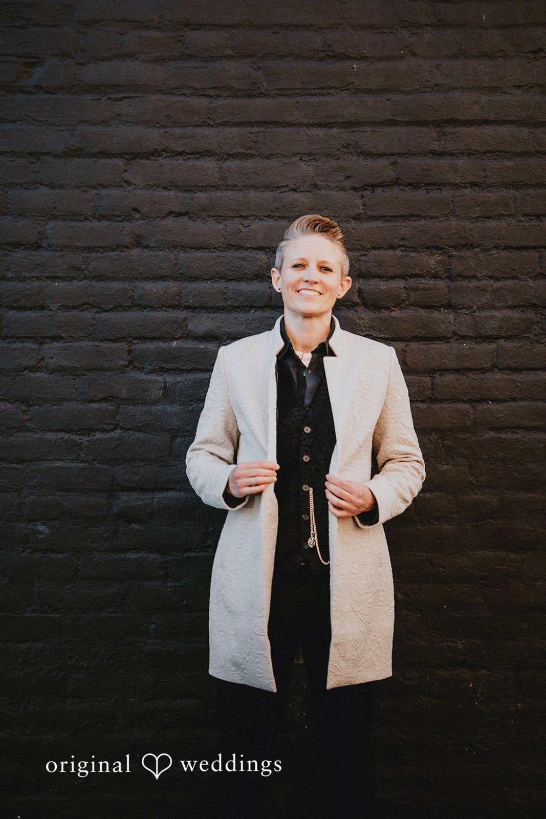 Dianna + Devin A stunning portrait of the groom