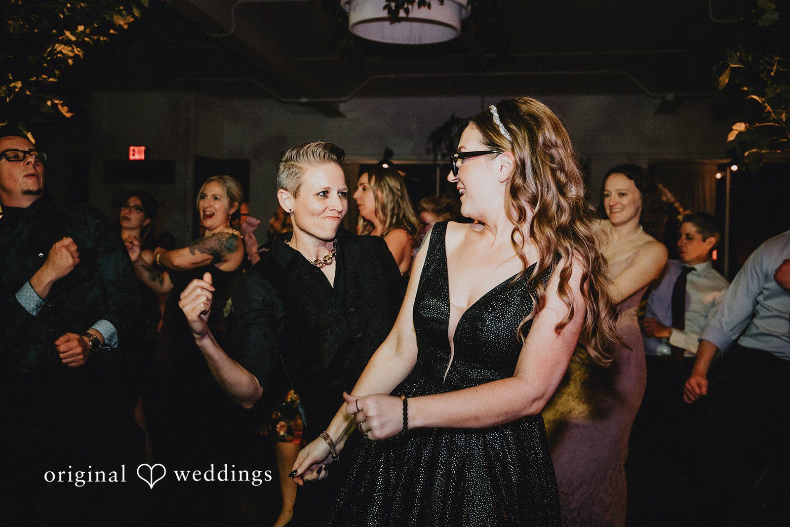 Dianna + Devin Dance time at the wedding reception