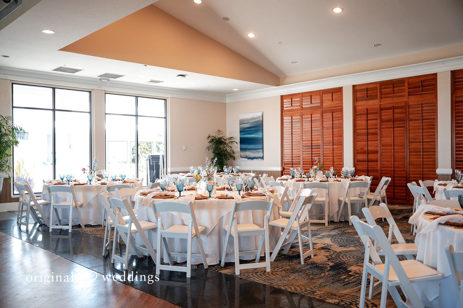 Elegant table and chair arrangement at The Resort at Longboat Key Club