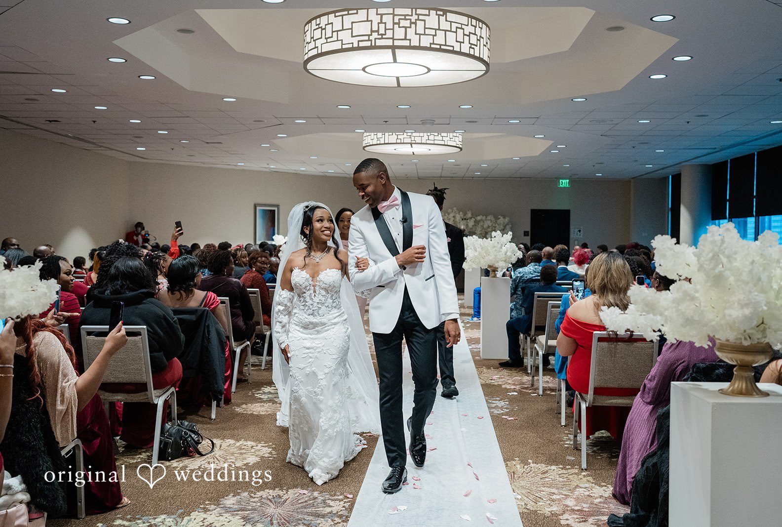 Seattle wedding photography by original weddings capturing the loveliest moment of couple at The Westin Seattle