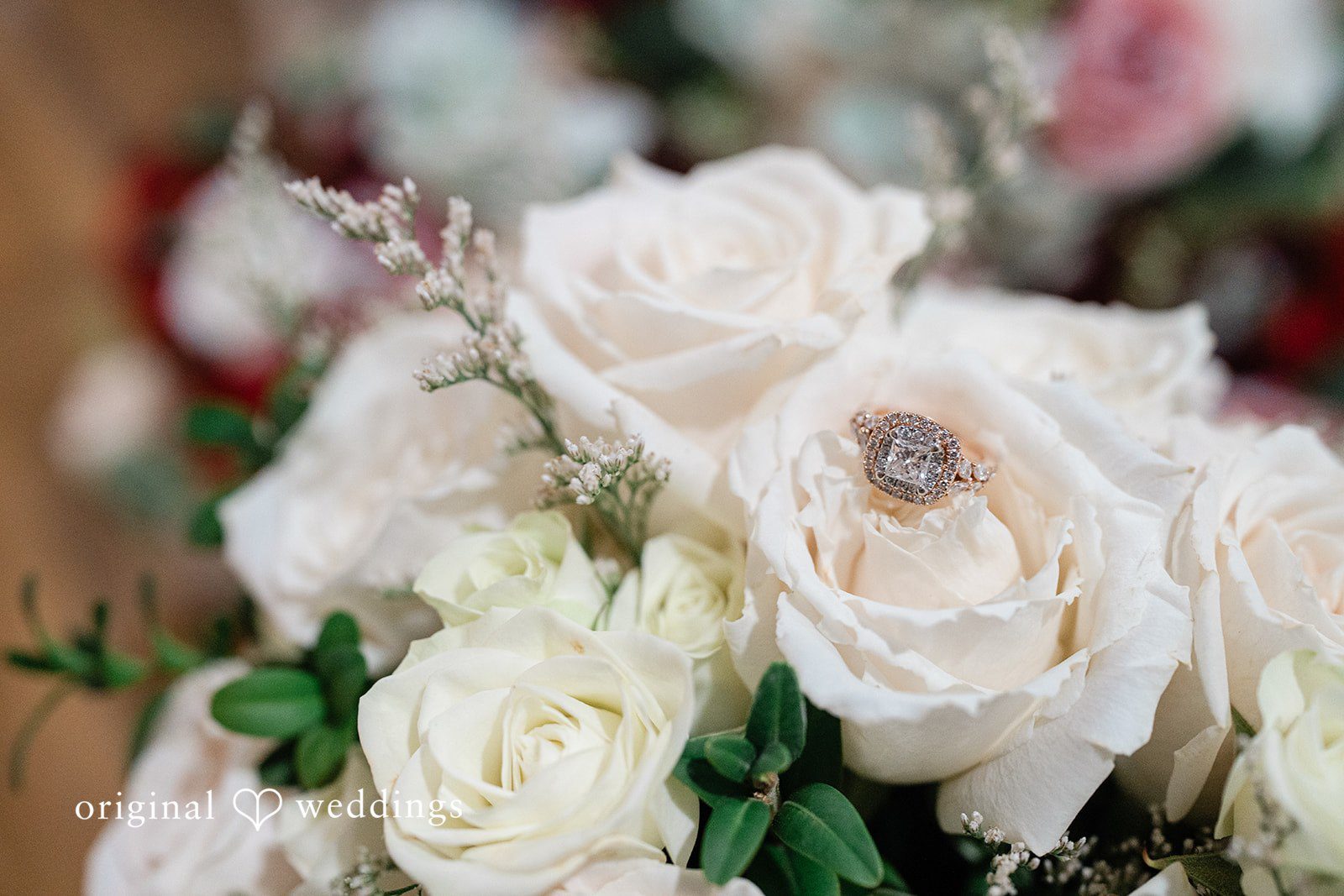 Detailed shot of ring at The Westin Seattle wedding