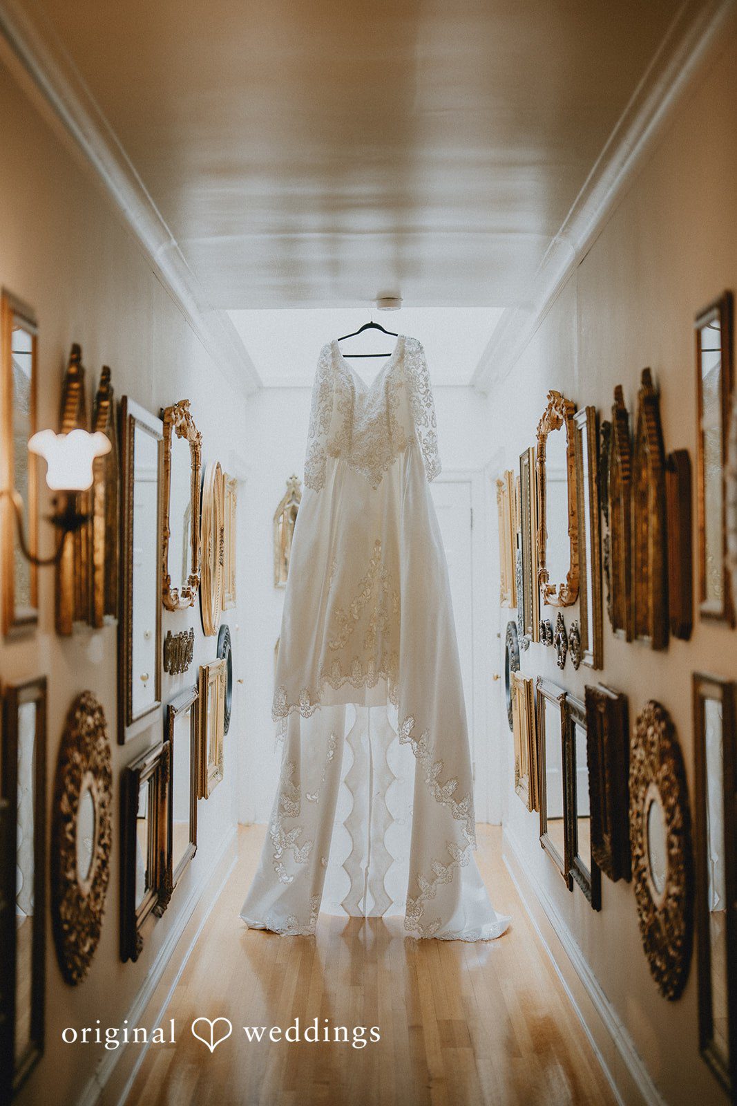 Kaydee + Jameson Beautiful wedding dress with delicate details
