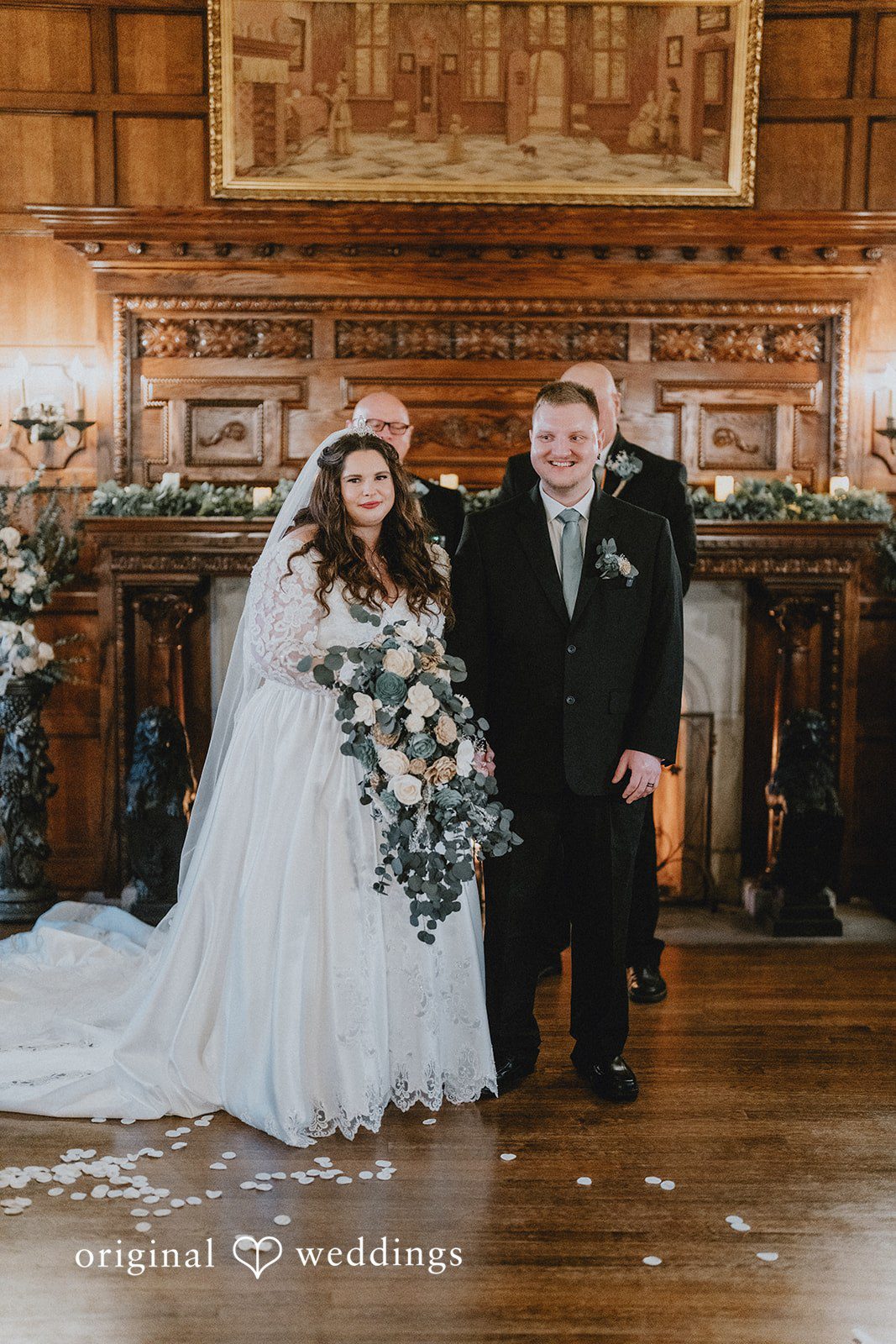 Kaydee + Jameson Elegant couple portrait holding hands