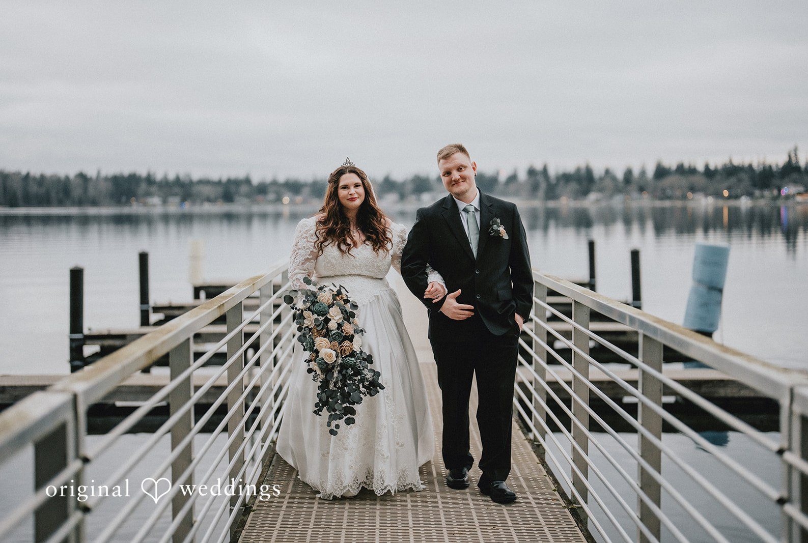 Seattle wedding photography at Thornewood Castle from Original Weddings