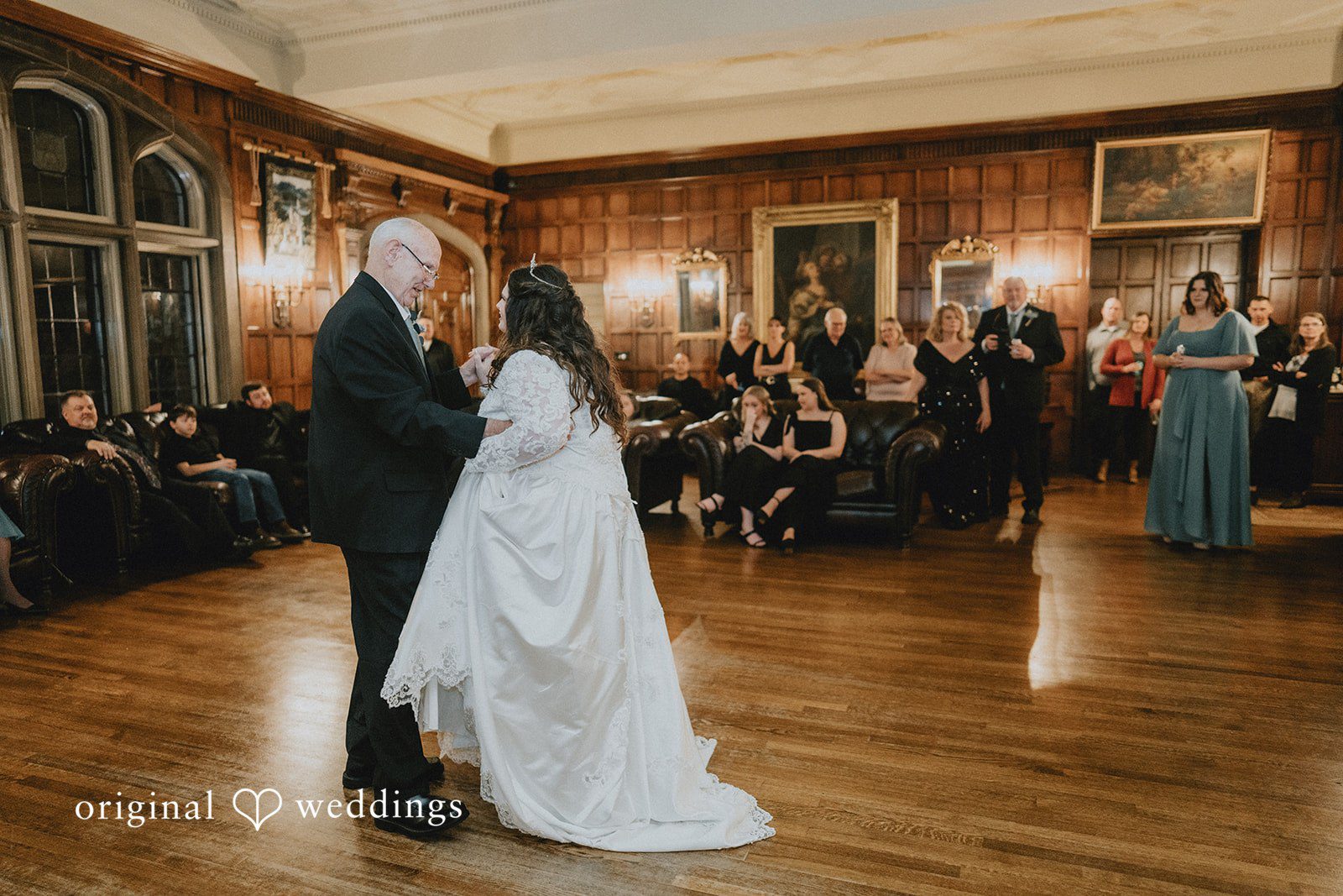 Kaydee + Jameson Emotional dance moment at Thornewood Castle