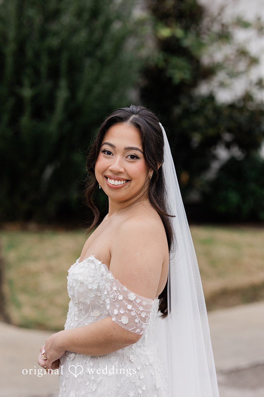 Dominic + Erika Joy Stunning Portrait of bride.
