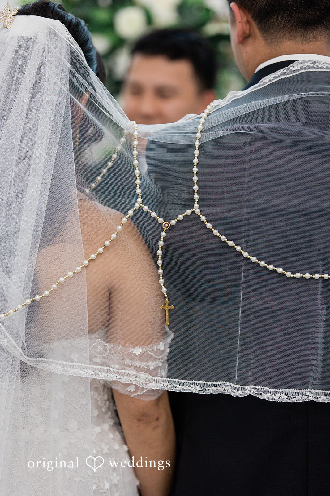 Dominic + Erika Joy Nice portrait of bride and groom at Addison Woods.