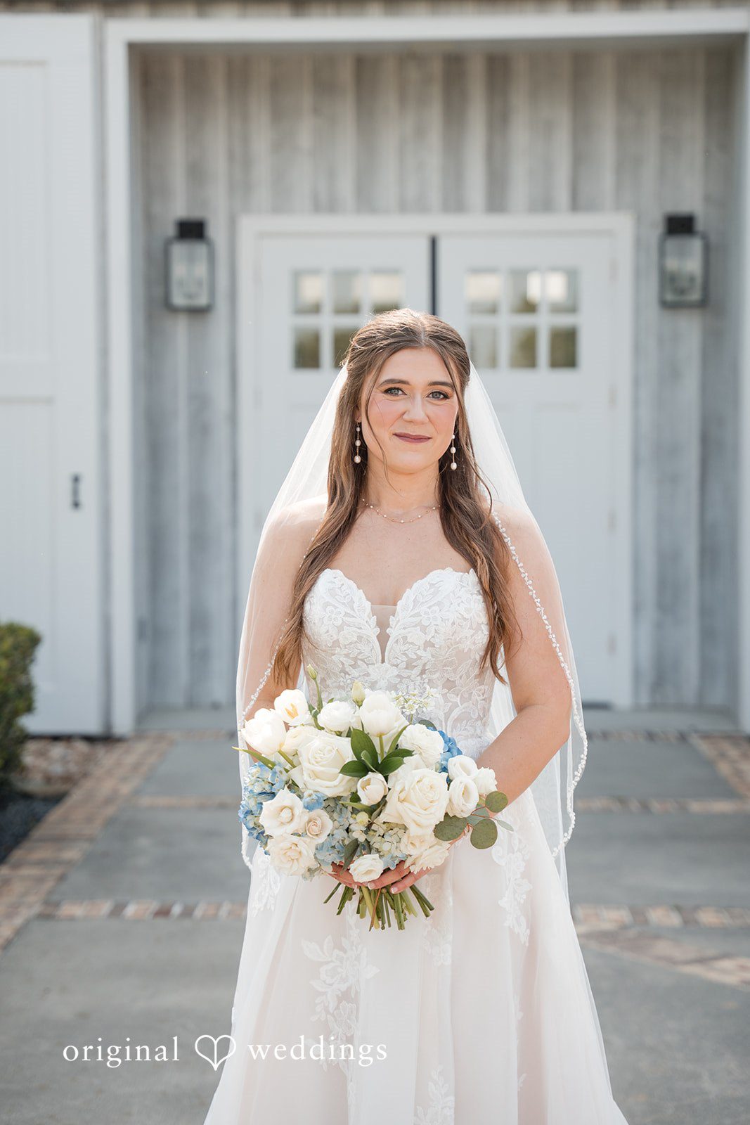 Kennedy + Collin A beautiful portrait of the bride