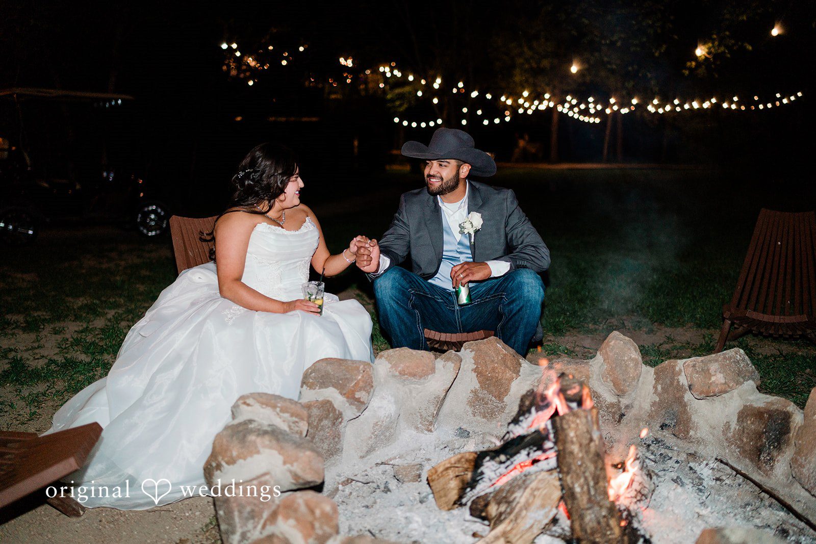 The couple’s night fun