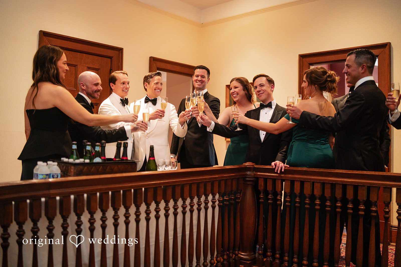 Dallas Wedding Photographers at Arts District Mansion | Matthew & Brown -