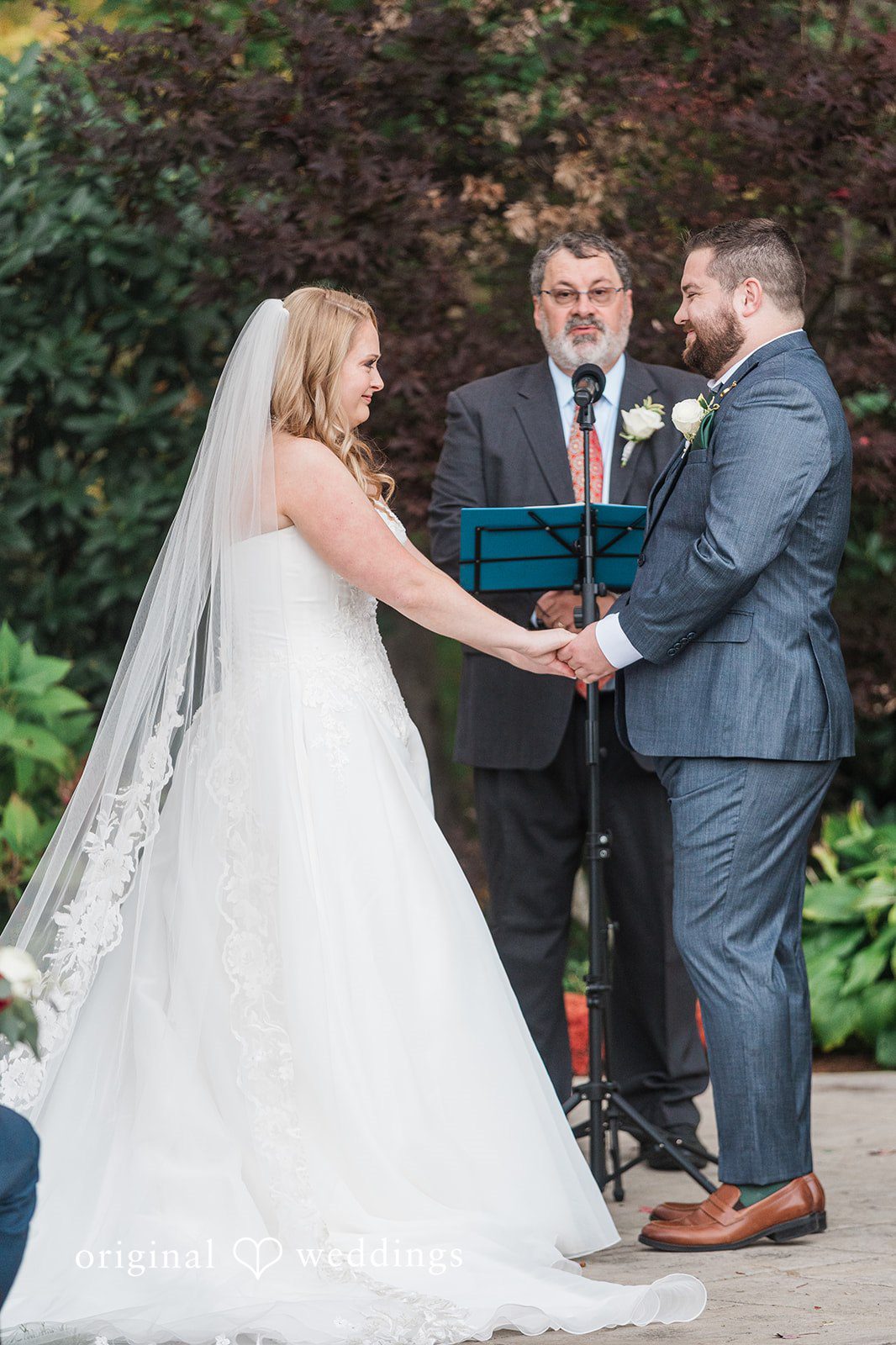 Shayna + Joseph The bride and groom exchange marital vows